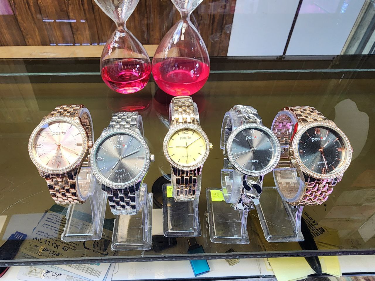 postif دور نگین ساعت دور نگین - تصویر 1